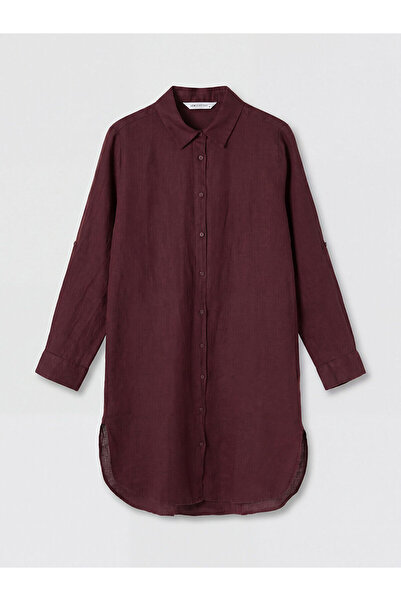 LC Waikiki Nevavm Oversize 100% Linen Women's Shirt Tunic with a Difference