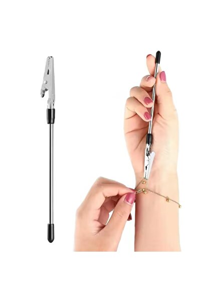 Choice Silver 1PC Jewelry Clasp Helper, One-Hand Bracelet & Necklace Fastener...