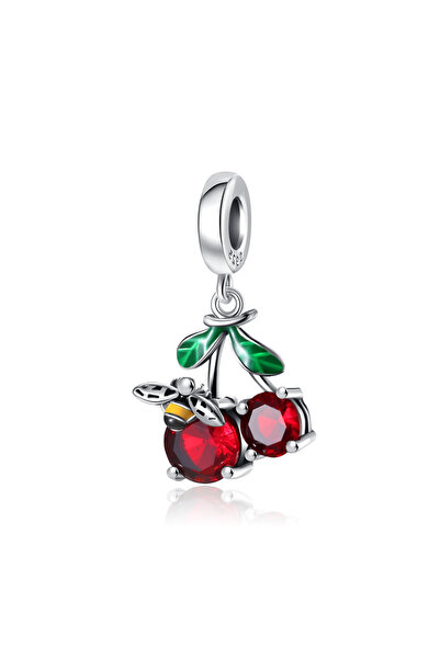 Choice31 MINISO B5830 925Silver, RedApple,Strawberry,Watermelon,Heart-shaped ...