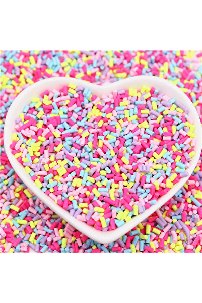 Choice23 04 rsltbubrye Candy Polymer Clay Slices 1mm Thin Sprinkles Long Cyli...