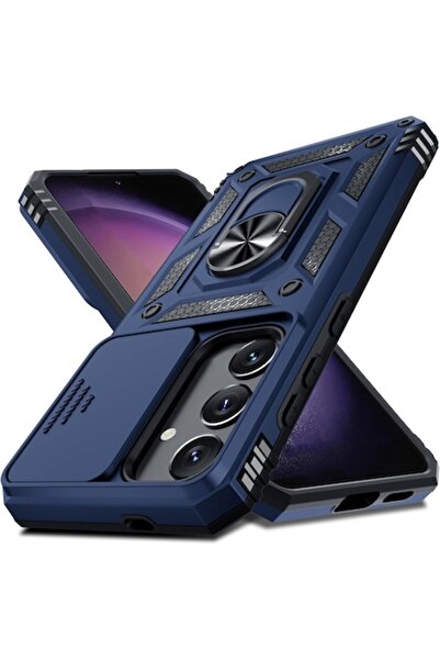DD Daden Case compatible with Samsung Galaxy S25 FE DaDen Hybrid Armor Kickst...