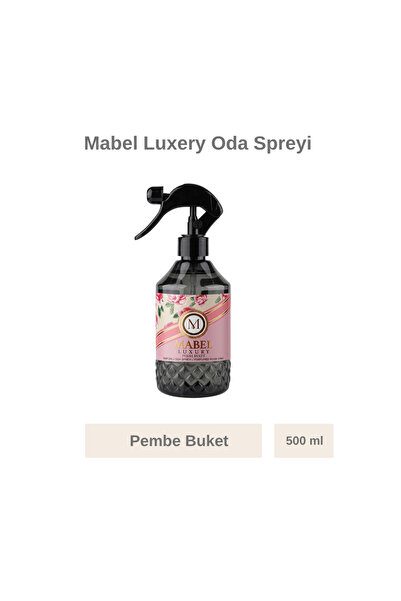 Mabel Luxury Pembe Buket Oda Spreyi 500 ml