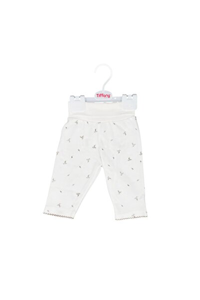 Tiffany Baby Kıds بنطلون بتصميم غصن الزيتون بدون جوارب 46006