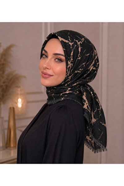 Butik Kaliteli Yüzde 95 Pamuk Yazma Eşarp