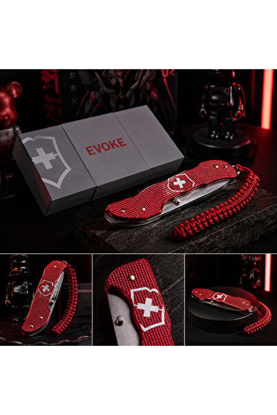 esdekor Kırmızı Metalik Koleksiyon Figürü Premium Display Objesi Paracord Det...