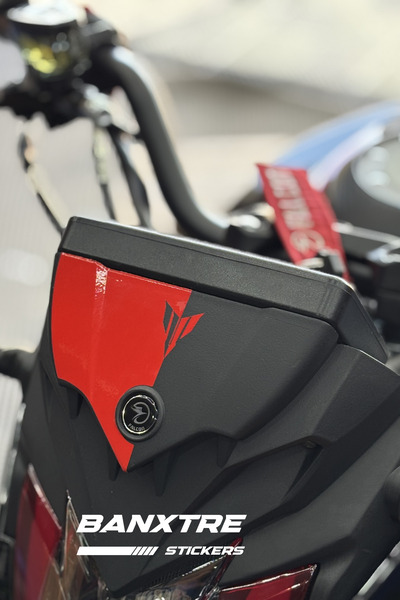 Banxtre Falcon S188 Kafa Kısmına Uyumlu MT logolu Kafa Detay Sticker (1 Adet)