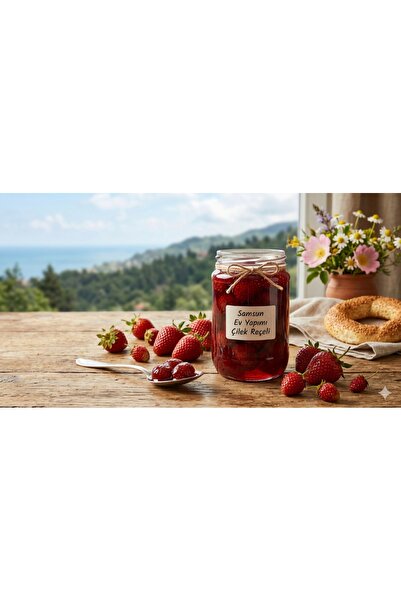 Reçel Ev yapımı katkısız çilek reçeli 1 kg