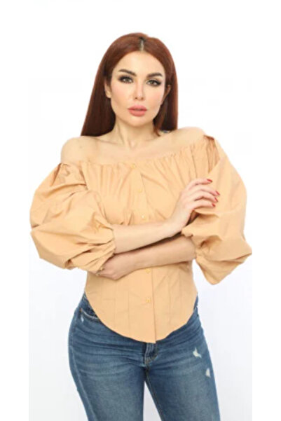 2TRENDY Blouse with Puffed Sleeves