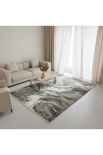 OEM Modern Infinity Rug, beige-grey - 100 x 200 cm