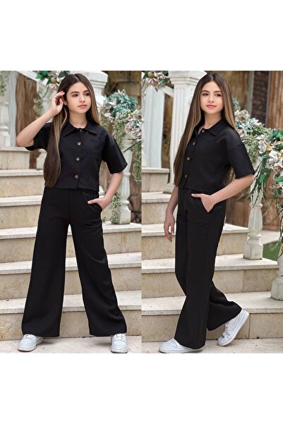 Lucky kidswear Set de sărbătoare pentru fete, cu cămașă