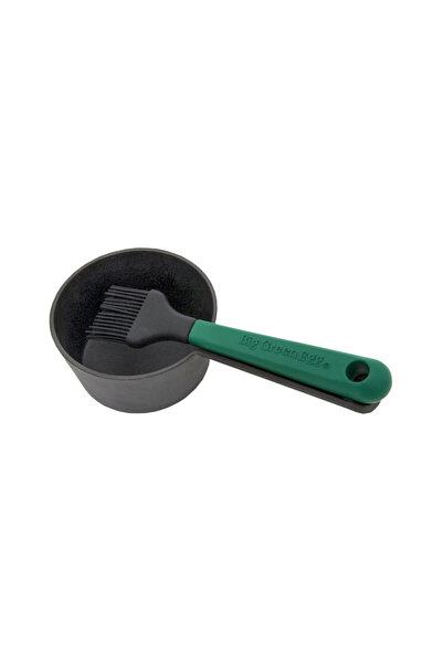 Big Green Egg Döküm Sos Tenceresi ve Marine Fırçası