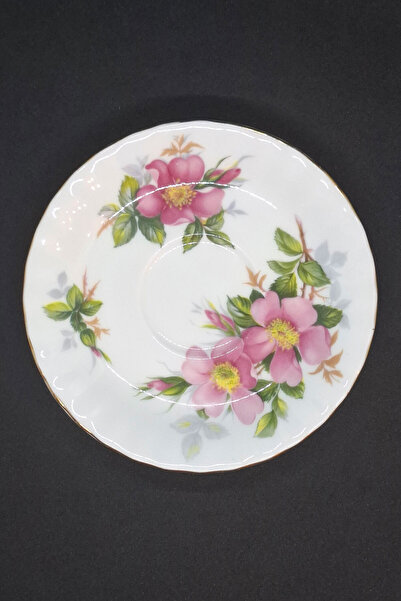 Royal Albert Prairie Rose Double Coffee Cup Saucer 12.5 cm