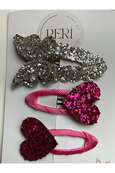 MADE BY PERİ Premium Sparkling Collection - Set of 3 Luxury Glittery Figured ...