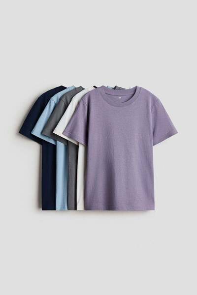 H&M مجموعة من 5 قمصان