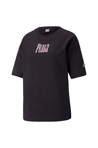 Puma Women's Short-Sleeve Downtown Graphic Tee XS