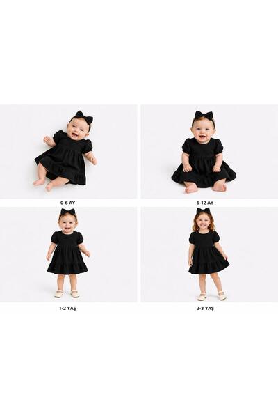 Kıvırcıkyoga KIZ ÇOCUĞU BEBEK ELBİSE