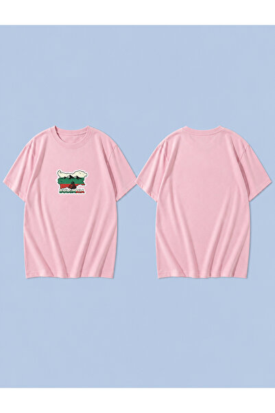 LORVEX Majica kratkih rukava, oversize, unisex, 100% pamuk, udoban kroj, prem...