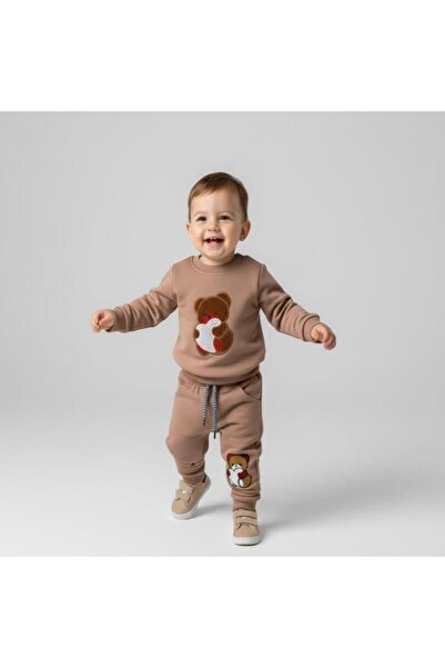LOOFI Cotton Kids Two-Piece Set-Colorful (6 Months-3 Years)/Brown