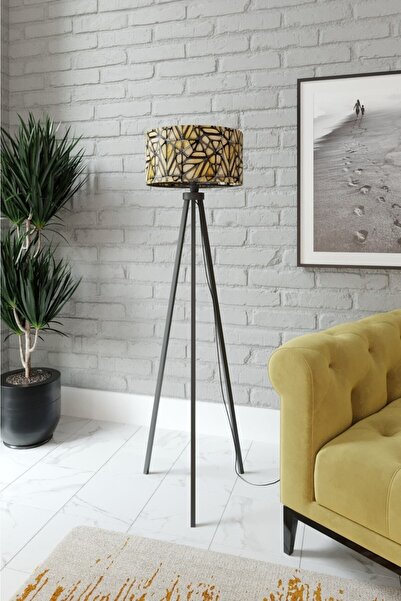 Genel Markalar Tripod Üç Ayaklı Lambader Dekoratif Aydınlatma Tripod Lambader
