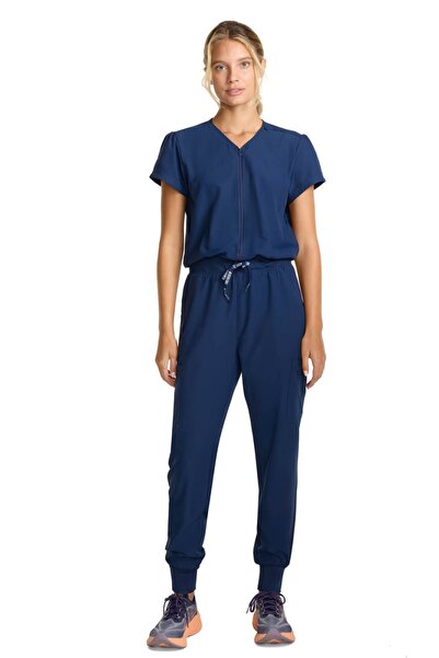 Med Couture MC Insight Salopetă medicală pentru femei MC510 - Albastru marin