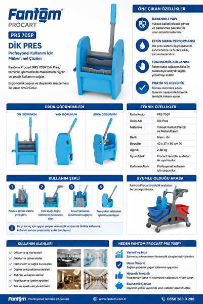 Fantom Procart Prs 705P Dik Pres