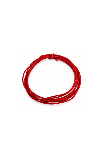 Fapatech 0,34 mm² 22AWG NYAF Kablo Kırmızı Çok Damarlı Esnek Bağlantı Güç Can...