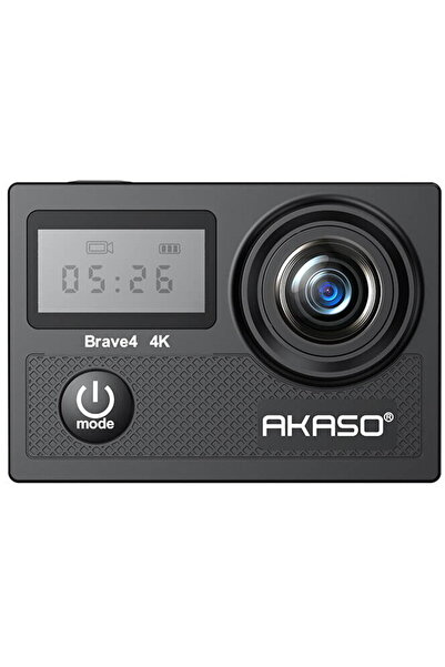 AKASO Brave 4, 20MP, 4K 30FPS, Stabilizare in 6 axe, Micro HDMI, Ecran IPS 1....