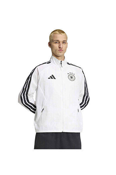 adidas Germany Home Anthem Men's White Stand Collar Jacket Jz9339