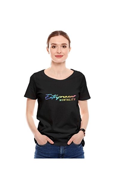 not Unisex Printed Design T-Shirt (Entrepreneur Mentality)| Round Neck Regular Fit T-shirt