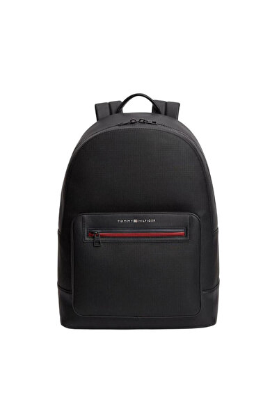 Tommy Hilfiger Ανδρικό TH Foundation Σακίδιο Πλάτης Μαύρο AM0AM14155-BDS