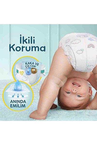 Prima Bebek Bezi Premium Care 7 Numara 80 Adet Aylık Fırsat Paketi x2