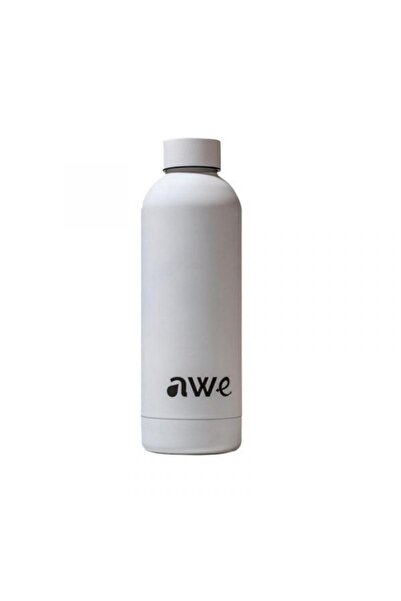 awe Stainless steel thermos, matte, 750 ml, white