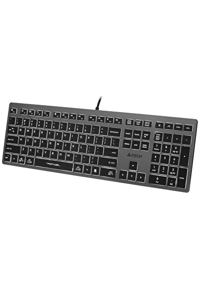 A4 Tech A4Tech FSTYLER FX60H (Cu iluminare de fundal albă) Tastatură USB QWER...