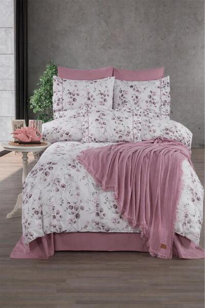 Çeyiz Diyarı Fabia 100% Cotton Pique Double Duvet Cover Set