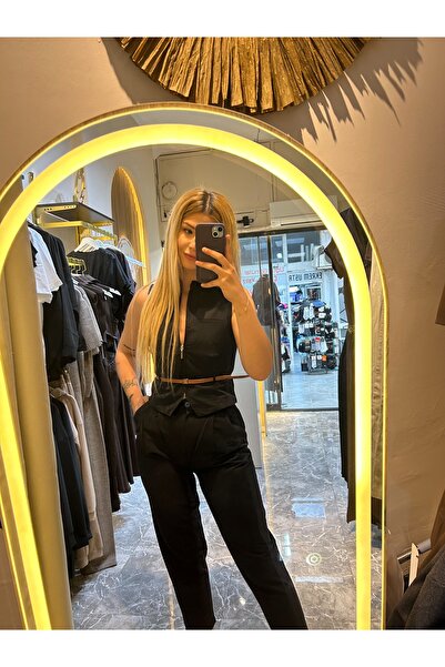 Yeleki kemerli alt üst takım