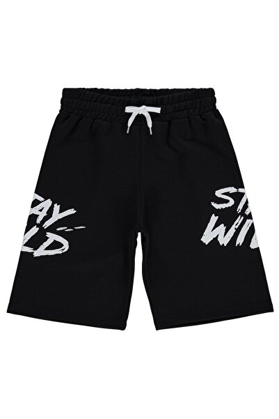 Civil Boys Stay Wild Imprimat 10-13 ani Capri - Negru