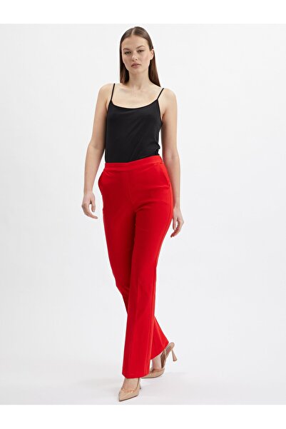 ORSAY Pantaloni roșii de damă