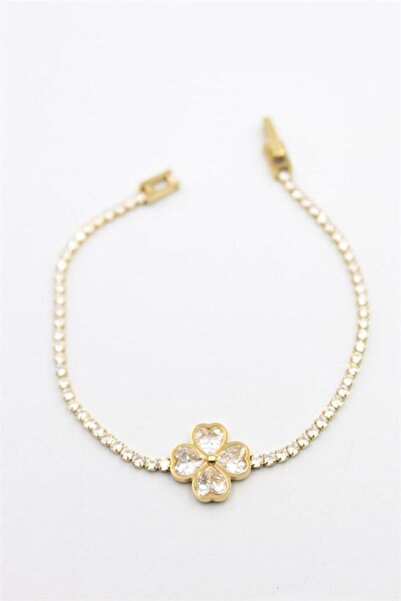 Bucuks Clover waterway bracelet - gold