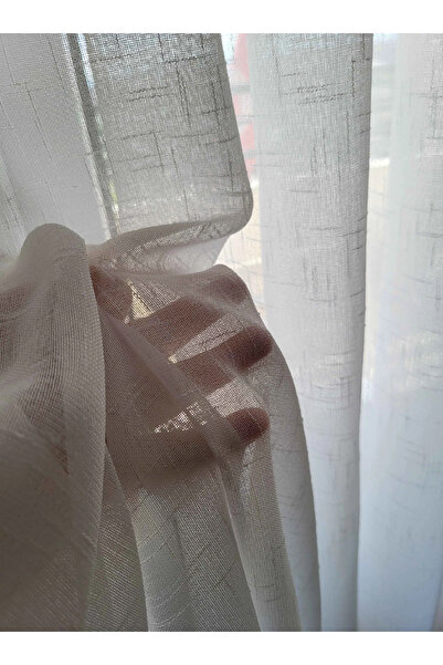 Linen Tulle Curtain | 1/3 Layer Frequent Pleat | Heavy Weight | No Iron Required | Trendy Product