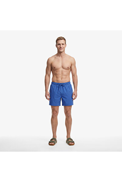 Nautica Erkek Mavi Regular Fit Deniz Şortu