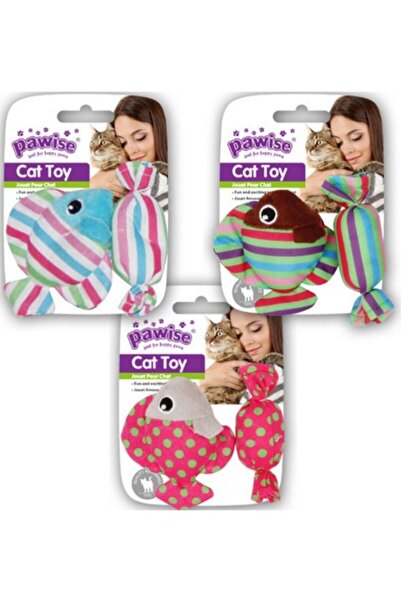 Pawise Candy - Fish Cat Toy Dsdrn -Ty5606070
