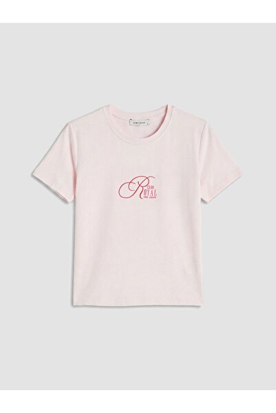 LC Waikiki Lcw Vision Crew Neck Embroidered Women's T-Shirt