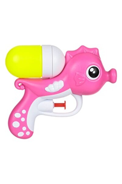 Zumzeria Pistol cu apă colorat în formă de căluț de mare 14x11cm