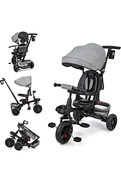 Garvee دراجة ثلاثية العجلات للأطفال 6 في 1 مع مظلة، دراجة ثلاثية العجلات قابل...