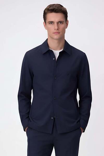 Sabri Özel COAT Lacivert