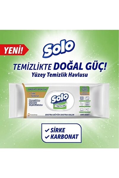 Solo XL YÜZEY TEMİZLEME HAVLUSU X 4 PAKET