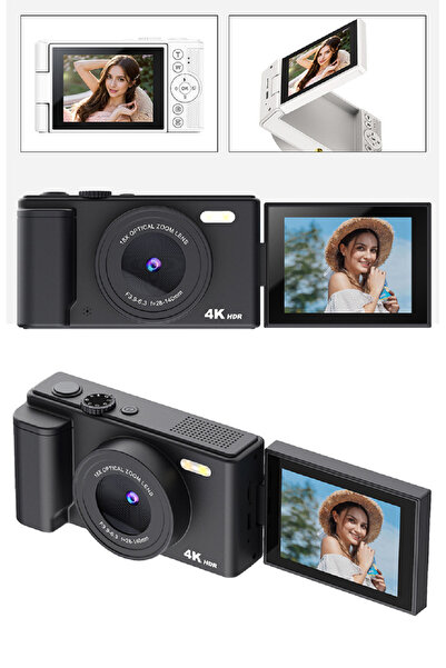 Makrystorm 4K Digital Camera for Photography - Autofocus 64MP Vlogging Camera...