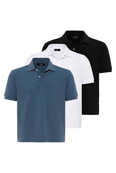 S13 Store 3-pack polo collar t-shirt