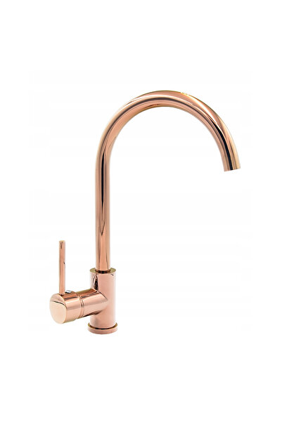 Granitan Baterie Bucatarie Beta, Rose Gold, Pivotanta 360°