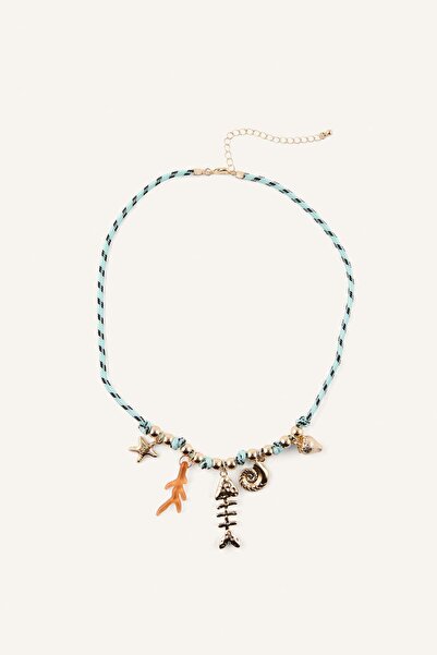 DeFacto Women's Sea Theme Necklace H6979Axns